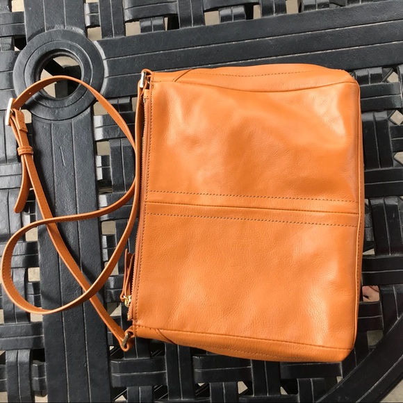 Camel toned genuine leather purse - Picture 4 of 9